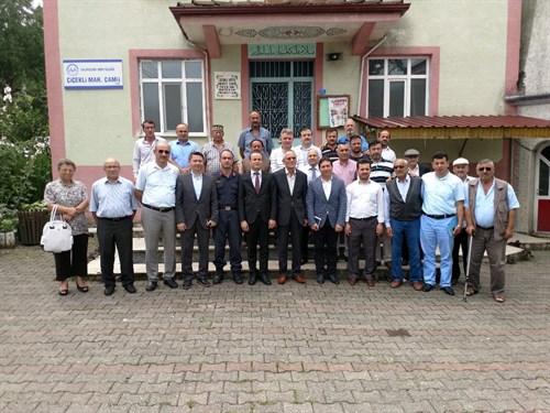 Kaymakamımız Sn Meriç DİNÇER İlçemiz Çiçekli ve Yayla Mahallesi Sakinleriyle Biraraya Geldi.
